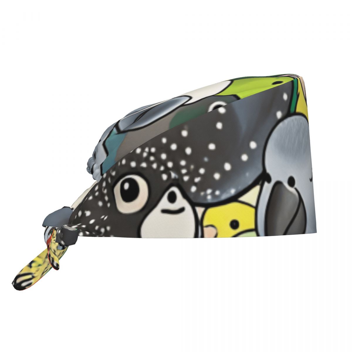 Poster Men Fashion - Cappelli Chirurgici Scrub Caps Parrot Party
