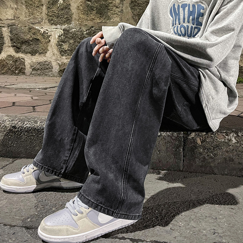 Jeans larghi da uomo alla moda - Men'S Fashion Grey Jeans recensione e prezzo