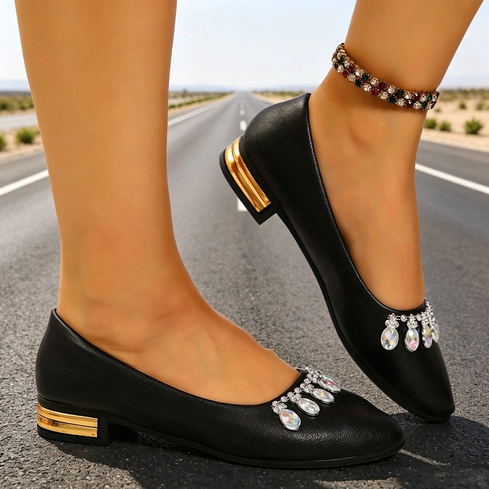 Scarpe Basse da Donna a Punta, - Men'S Fashion Videos recensione e prezzo