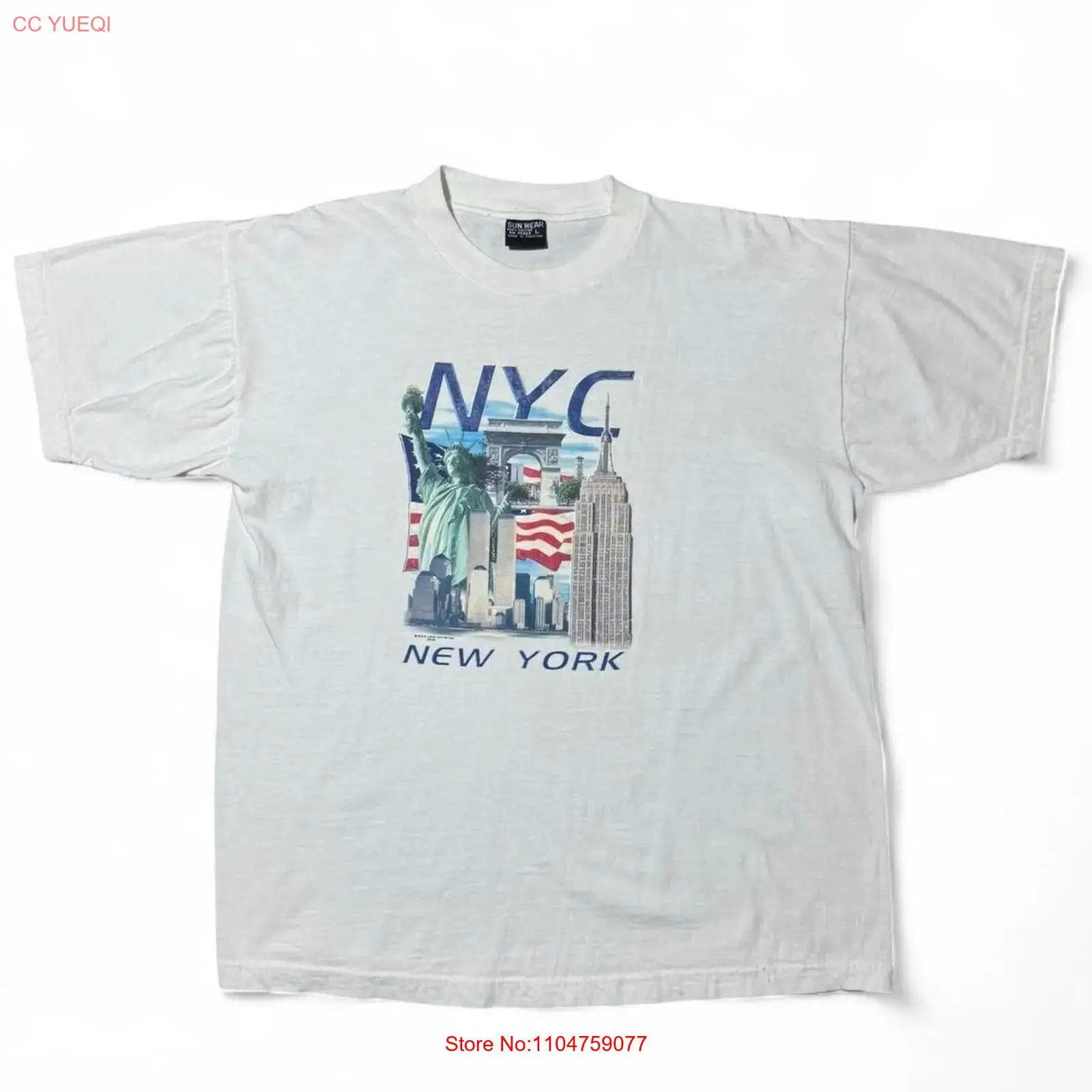 T-shirt vintage Y2K souvenir N - Men'S Fashion New York recensione e prezzo