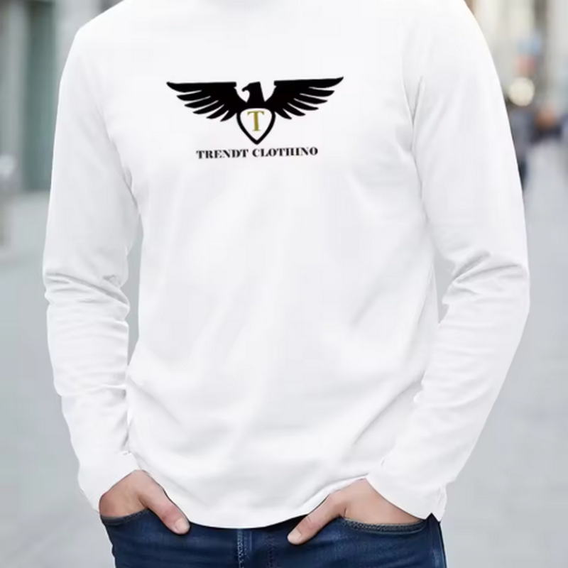Nuova maglietta a maniche lung - Men'S Fashion T Shirts recensione e prezzo