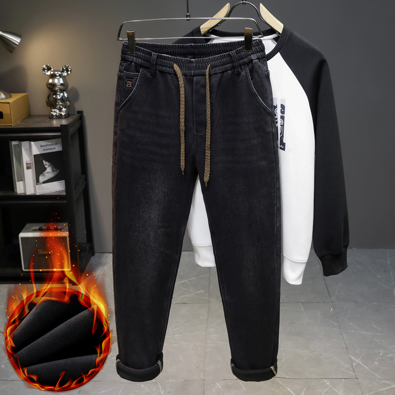 Jeans in pile da uomo, nuovi,  - Men'S Fashion Grey Jeans recensione e prezzo